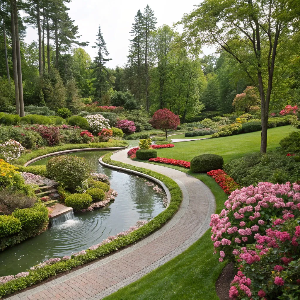 Beautiful landscape design